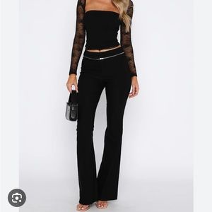 White fox "we're a match pants"